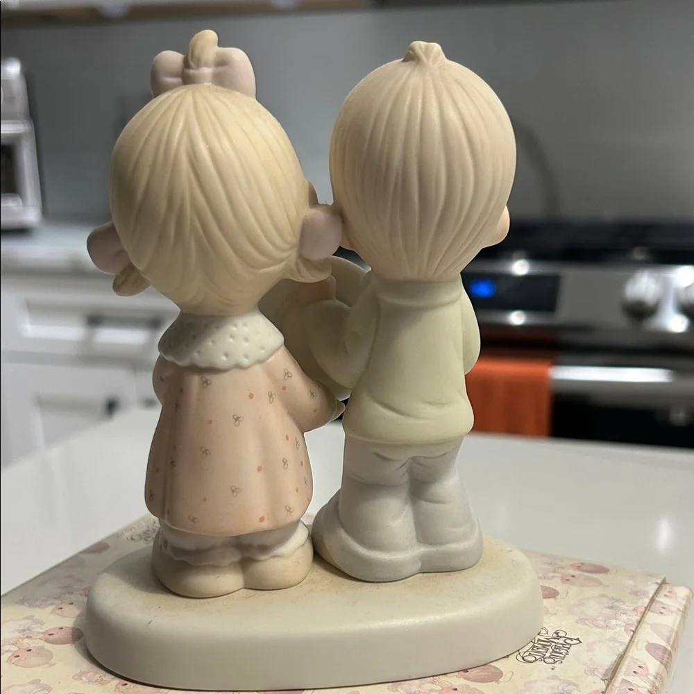 Precious Moments 1 Year Cream and Pink